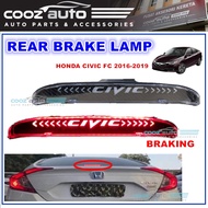Honda Civic FC 2016 - 2019 LED Rear 3rd Middle Brake Lamp Light