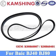 CAPQX Engine Belt For Baic Beijing BJ40 BJ80 Generator Belt Air Conditioning Belt K00860007 K0086040