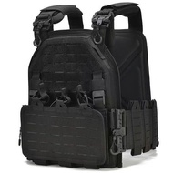 【RM】ธวิธี6094แบบถอดได้เร็วตัดด้วยเลเซอร์สำหรับการล่าสัตว์กลางแจ้งสีดำเสื้อกั๊กไนลอน1000D คุณภาพสูง