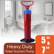 Heavy Duty Toilet Suction Pump Clog Pump Toilet Plunger Sink Pump Pam Tandas -5 & 7 Inch