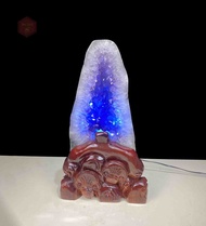 Hốc Tinh Thể Đá Thạch Anh Tím Tự Nhiên Braxin Vip 13.05kg Nguyên Đá