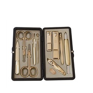 Korea Original Imported 777 Nail Clipper Set Nail Clipper Nail Clipper Gold-Plated 10-Piece Set TS-2