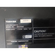 TOSHIBA 40CV700E POWER BOARD/MAINBOARD/TCON