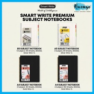Smart Write Wire-O PP Cover 3/4/5 Subject Note Book (Line/Blank/Grid/Dotted) [A4/A5/B5] 80gsm