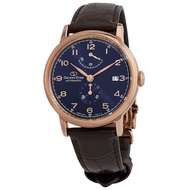 [Powermatic] Orient Star Automatic Blue Dial Leather Men's Watch RE-AW0005L