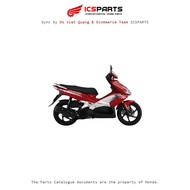 Plastic Set - Cover - 2010 HONDA Ari Blade Red - R343C A8-A