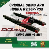Honda Rsx Rs150r Swingarm Part 2 Inci Rs150 V1 V2 V3 Swing Arm Panjang +2 Inch Kilang Black