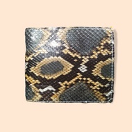 Genuine Python Snake Skin Men's Wallet - Multicolor 4