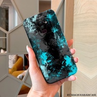 HP Samsung J8 2018 Case - Samsung A6 Plus - Samsung Mobile Phone Softcase - Casing Abstract Motifhp