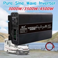 3000W 3500W 4000W Pure Sine Wave inverter DC 12V 24V 48V To AC 220V Output OFF Grid Inverter