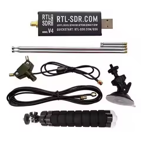 RTL-SDR Blog V4 R820T2 Upgraded R860T TCXO Software Defined Radio Receiver HF
