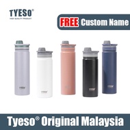 TYESO Tumbler Dengan Pemegang Stainless Steel (600ml/750ml) TS-8706B/TS-8709B Custom Nama Custom Log