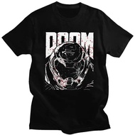 Doom Eternal Doomslayer Game T Shirt Men Short Sleeve Doomguy Doom Slayer Cacodemon T-shirt Fashion