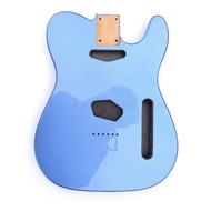 PW-High Gloss Alder Wood Tele Guitar Body Metal Dark Blue Electric Guitar Body Finished for Tele Gui