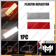 Plastic Safety Reflective Warning Plate Sticker Reflective Sticker Car Light Reflector KIR Truck