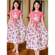 HEATHER 1044 KIDS FASHIONABLE DRESS FIT FROM 8-13YRS OLD