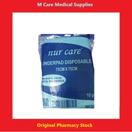 Nur Care Underpad 75cm x 75cm