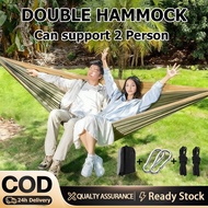 Double Person Camping Hammock Buaian Gantung Hammock Parachute Buaian Outdoor Hammock Gantung