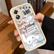 HP OPPO A17 OPPO A17K Phone Case Softcase Phone Case Like a small rabbit Silicone Mirror Beautiful P