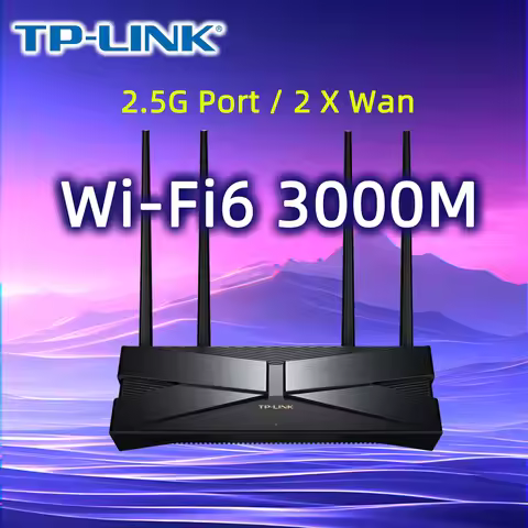 TP-LINK AX3000 Dual-band Wi-Fi6 Wireless Router MESH 2.5G RJ45 160MHZ 11ac/ax TL-XDR3040 Wifi Booste