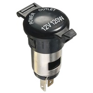 12V Socket Colokan Lighter Power Cigarette Lighter Female Socket Power Plug Motor