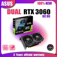 default New ASUS DUAL RTX 3060 O8G Video Cards GDDR6 8GB Graphics Cards GPU NVIDIA RTX 3060 PCIE4.0 