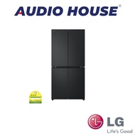 LG GF-B5305EP  530L 4 DOOR FRIDGE  COLOUR: ESSENCE MATTE BLACK  3 TICKS  W835xH1787xD730MM  2  YEARS