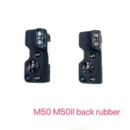 1pcs New Back Rubber with Button for Canon EOS M50 M50II M50 Mark ii Thumb Cover Rubber Replacement 