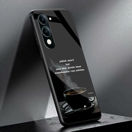 HP Glitter Glass Phone Case For Vivo Y04 Y04T - Infinix Vivo Y04 Y04T Phone Case - K35