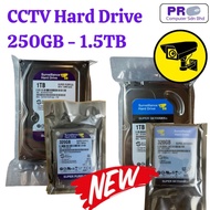 CCTV Hard Drive 250GB/320GB/500GB/750GB/1TB/1.5TB/2TB – 24/7 Surveillance HDD for DVR/NVR Security