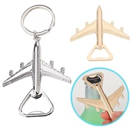 Creative Aircraft Bottle Opener Keychain Vintage Zinc Alloy Airplane Key Ring Bar Beer Bottle Opener