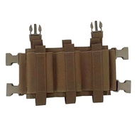 เสื้อกั๊ก119 MK3 MK4กระเป๋าใส่นิตยสารแบบ JPC2.0สี่ช่องอกสำหรับ MP5เคสกล็อค MP7ที่ใส่นิตยสารยืดหยุ่น4