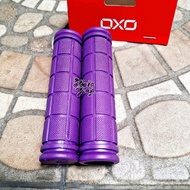 GRIP HANDGRIP HANFLAT SEPEDA OXO KARET 12cm 955 UNGU SPAREPART SEPEDA TERMURAH