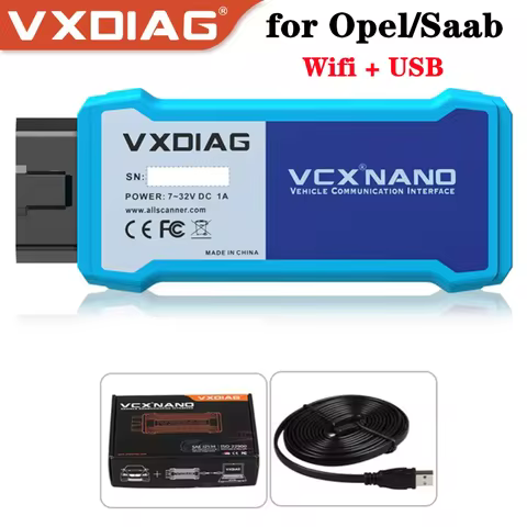 VXDIAG VCX NANO for Opel/Saab Car Diagnostic Tool USB/Wifi Version