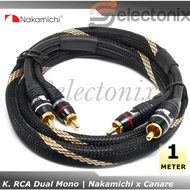 Nakamichi 1 Meter RCA Audio Cable