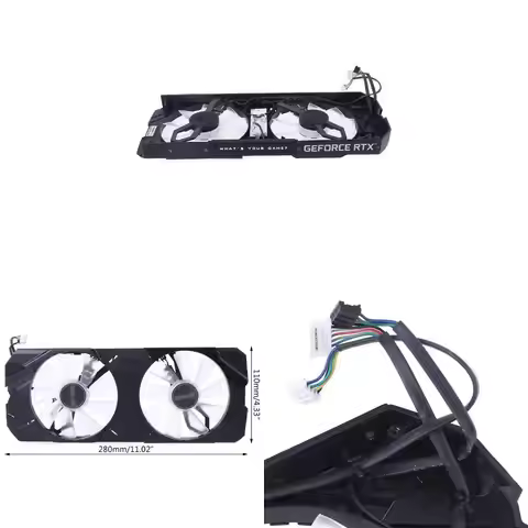 GALAX RTX2060 Gamer RTX2070 Graphics Cooling Fan with for Shell RTX2060 2070 GPU