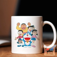 Doraemon And Friends Mug | Ceramic Mug | Glass