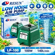 Resun LP-100 Aquarium Pond Air Pump LP100 Pam Kolam Oxigen Aerator Pump