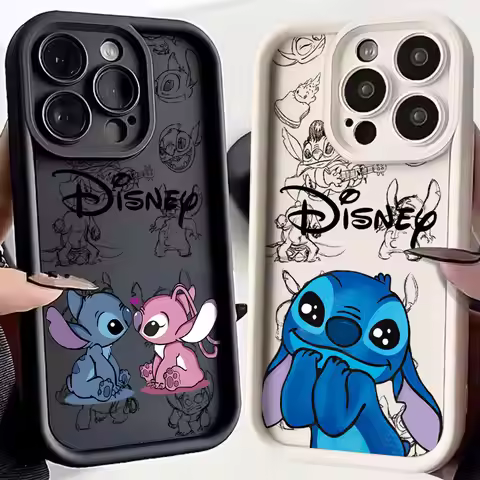 Lovely Cartoon Stitch Disneys Phone Case for OPPO Realme 12 8 8i 7i 11 C11 C12 C15 C20 C21Y C33 C35 