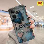 Case hp REALME GT 7 5G Latest GT 7T 5G/ 2025 - Butterfly Case Motif - Casing - Softcase REALME GT 7T