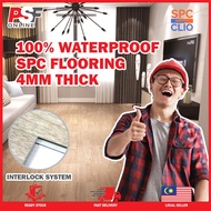 [4MM] SPC FLOORING/ SPC PLANK/ STONE VINYL FLOORING/ INTERLOCK SYSTEM FLOOR/ LANTAI VINYL SPC MURAH/LAMINATED FLOORING