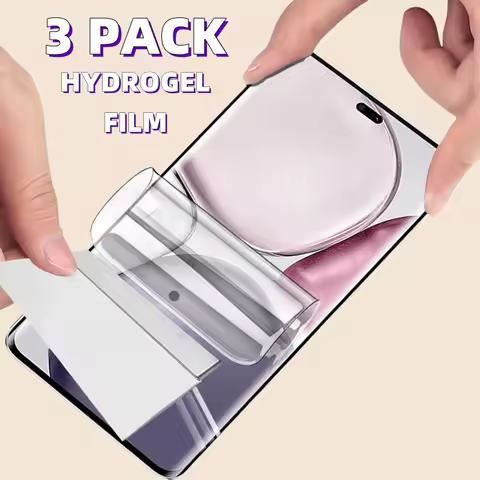 3Pcs Premium Soft Screen Protector for Honor X9C X9B X8b X7B X6b Hydrogel Film Full Glue Clear Cover