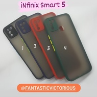 Softcase Case Doff Transparan Casing Silicon Cover Infinix Smart 5