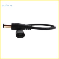 Psy DC5 5x2 5mm Male to Micro USB 5pin Female DC Power Supply Extension Cord 22AWG 3A Adapter Cable 