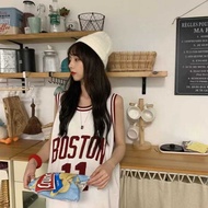 Atasan OVERSIZE SINGLET BOSTON 11 Kaos Tebal