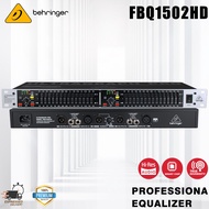 Behringer FBQ1502HD Equalizer, Dual Channel Stereo 15-Band Graphic Equalizer for Live Recording and 