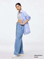 女裝 水洗barrel leg錐形休閒褲(成套穿搭推薦) 356452