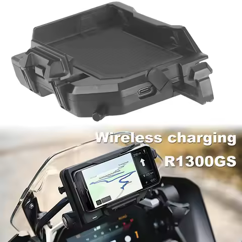 For BMW R1300GS R1300 GS R 1300 GS r1300gs New Motorcycle Accessories Phone Holder Wireless Charger