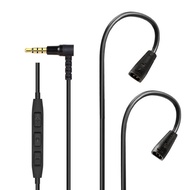 With Microphone ie8iTPE Black Upgrade ie80s ie80 Earhook Earphone IE80sbtie8 Cable with MUMG