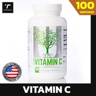 Universal Nutrition Vitamin C Buffered - 100 Tablets วิตามินซีรูปแบบบัฟเฟอร์พิเศษที่ให้การดูดซึมได้ด